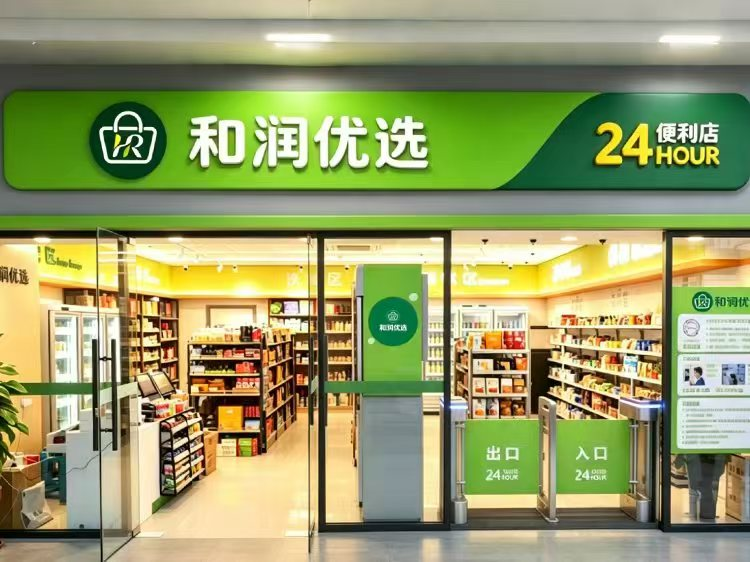 和润优选24小时便利店实际门店入口